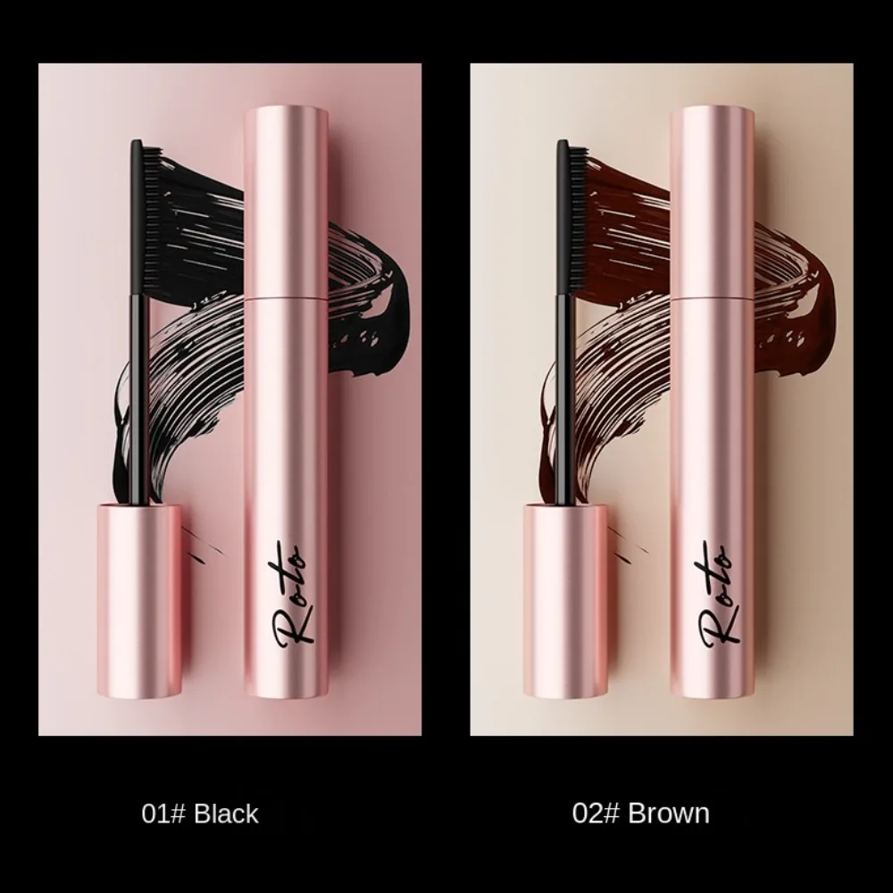 Pronto stock Mascara nero impermeabile Allungamento Curling Estensione ciglia a lunga durata Ispessimento Trucco cosmetico per occhi naturali
