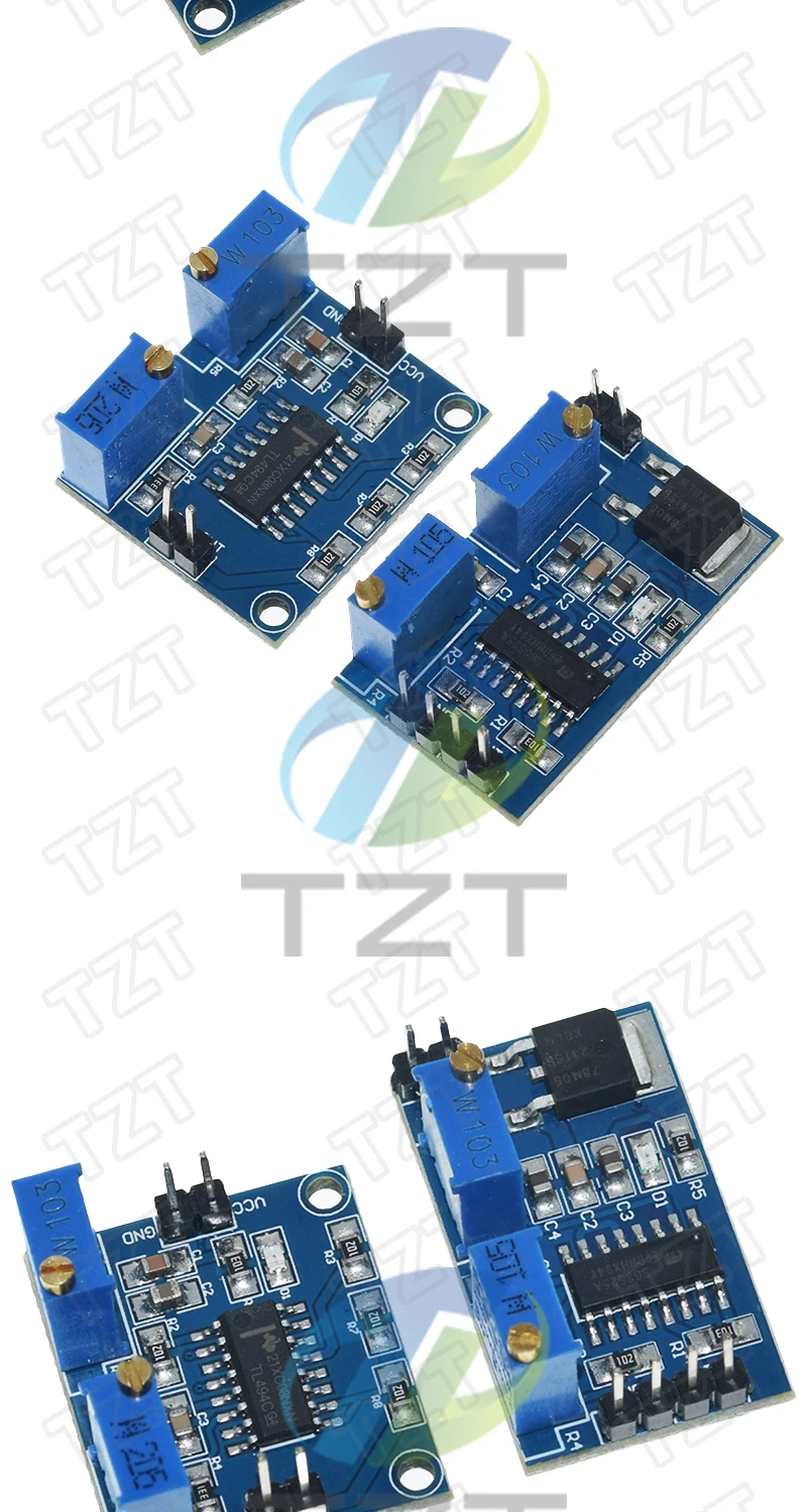 TZT 1/3PCS TL494 SG3525 PWM-Controller-Modul Einstellbare 5V-Frequenz 500-100kHz 250mA – Detail 8
