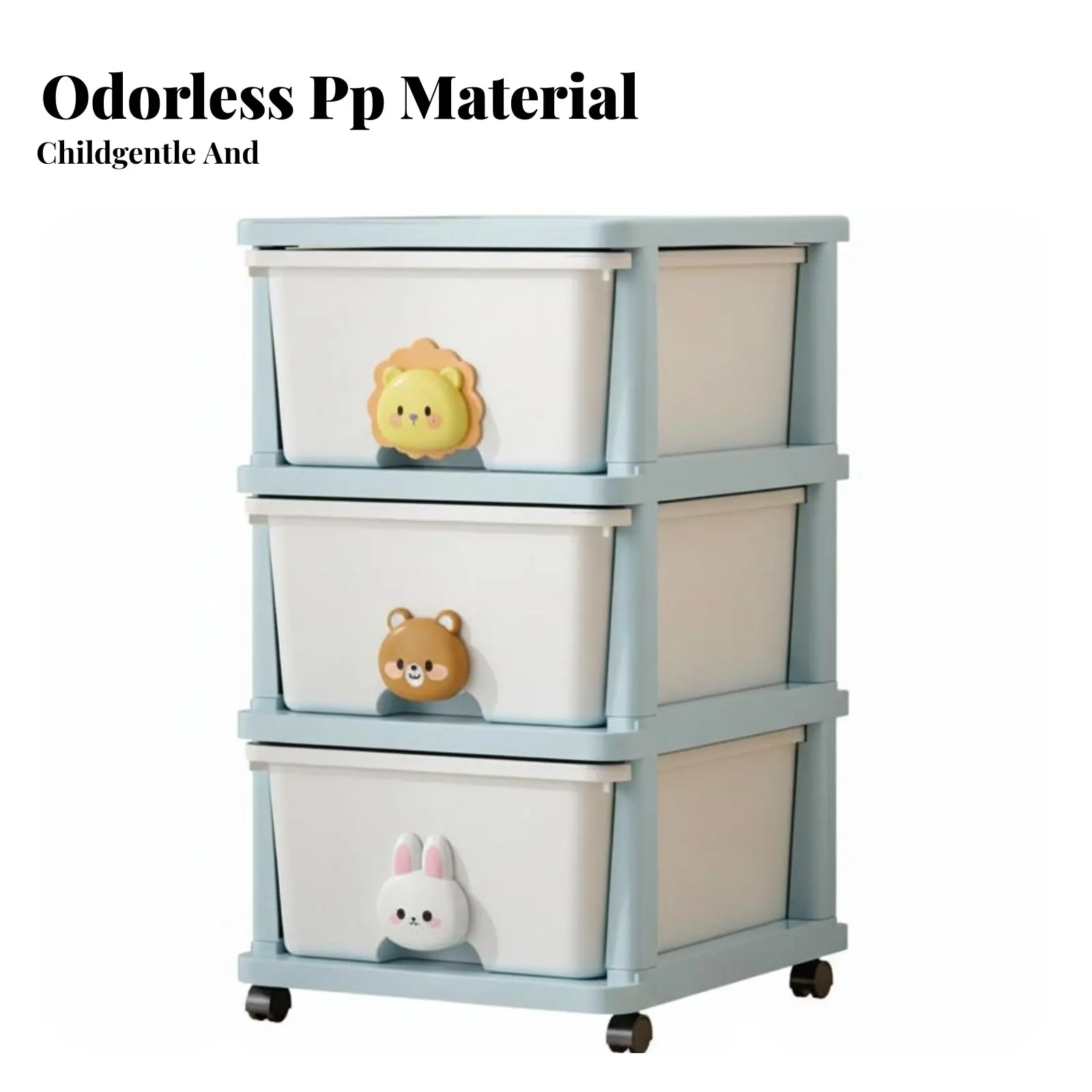 Multi-Bin Toy Storage Unit Childsafe Design Home Organization Removable Bins Easy Assembly for Toddlers, Parents, Playroom