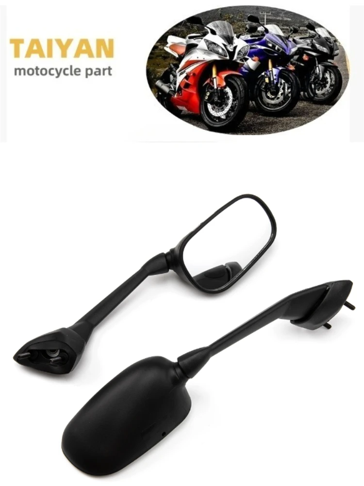

Motorcycle Rearview Mirrors Rear View Side View For Yamaha FZ1 FAZER 2008 2009 2010 2011 2012 Black Motorcycle Rearview Mirrors