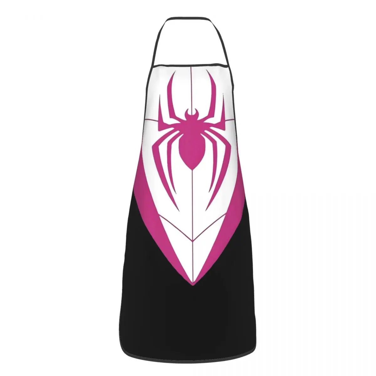 مخصص مريلة جوين بطل السوبر الرجل العنكبوت المئزر للرجال النساء للجنسين الكبار الشيف الطبخ المطبخ الساخن الجلد Tablier المطبخ البستنة #1
