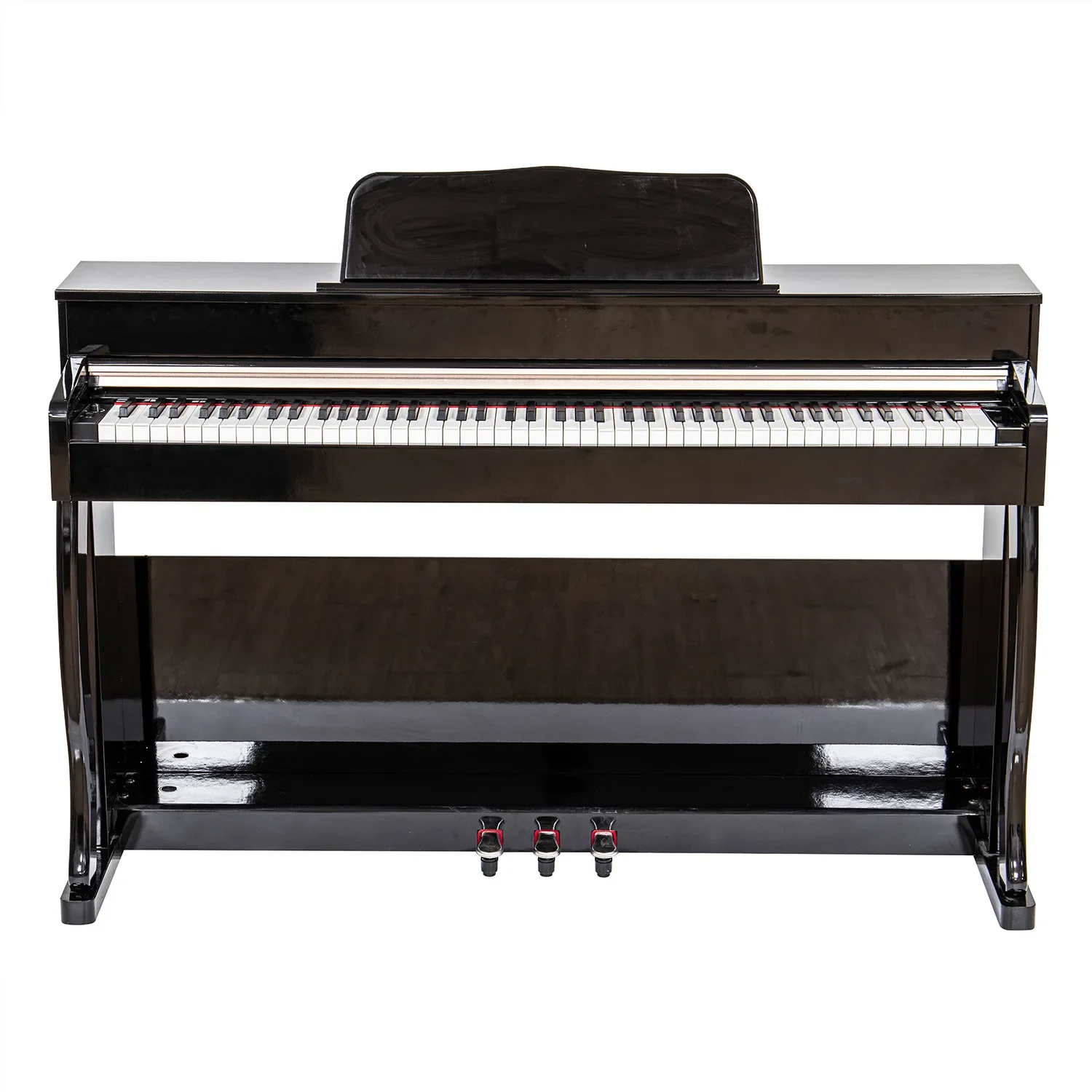 Upright Electronic Piano Keyboard Weighted Hammer Action 88 Keys Electric Piano  Digital Piano