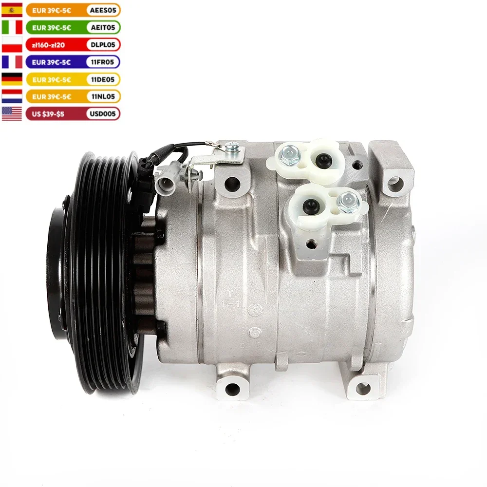 

AC A/C Compressor With Clutch, CO 27000C for 2003-2008 Toyota Corolla 1.8L, for 2003-2008 Toyota Matrix 1.8L
