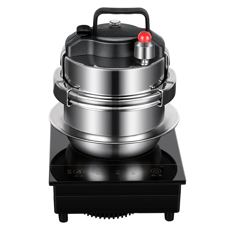 

Stewed Congee rice mini pressure cooker boiler food grade 304 stainless steel induction cooker pressure fragrant rice cooker