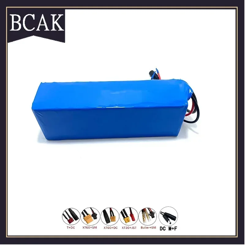 

BCAK Brand Portfolio Large Battery18650 36V Rechargeable Lithium Battery BCAK Style 10S3P 8400mAh Pack with BMS + 42V 2A Charger