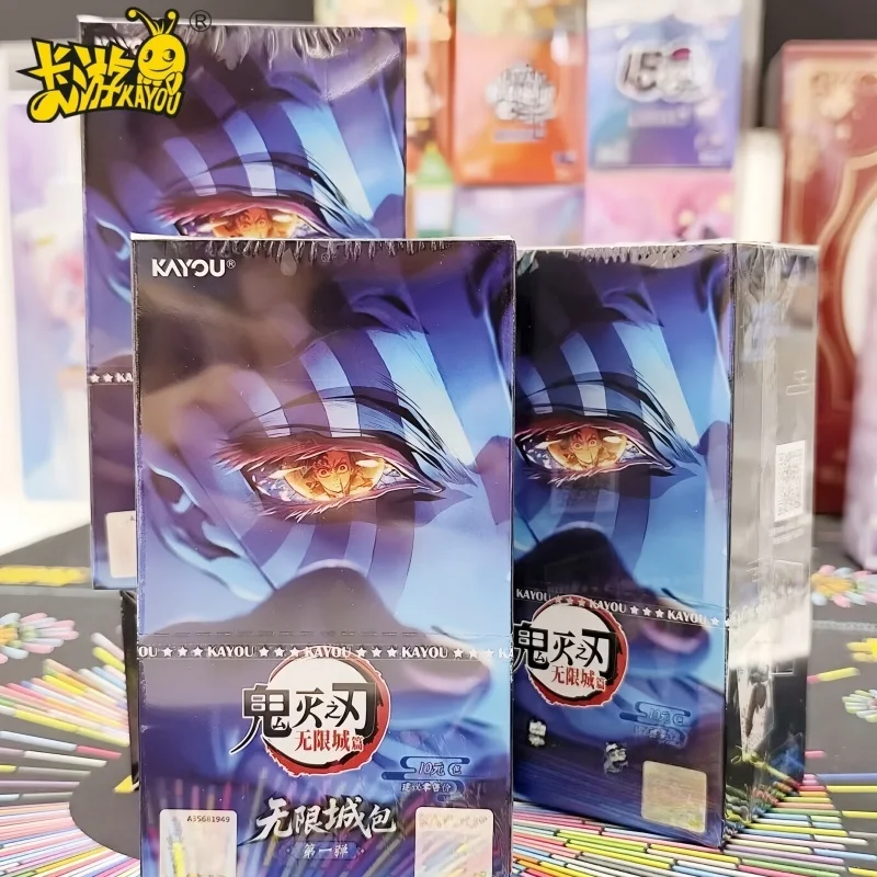 

KAYOU Original Demon Slayer Cards Infinity Castle Chapter Infinity Castle Pack Kochou Shinobu Anime Character Collect Gift
