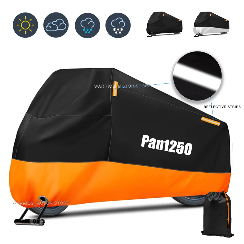 Motorcycle Cover Waterproof Outdoor Scooter UV Protector Dust Rain Cover For Pan America 1250 / Special