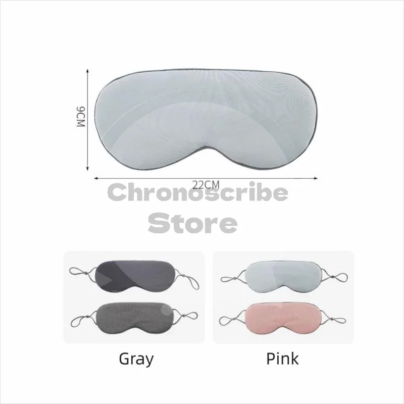 

Ice Silk Eye Mask Adjustable Warm Cool Dual Use Breathable Sleep Mask For Travel And Comfortable Light Blocking