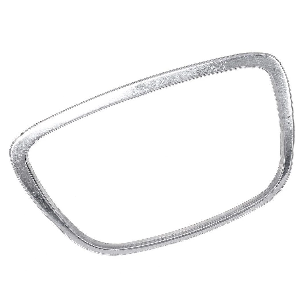 Pegatina cromada para volante de coche, cubierta decorativa para Audi A3, A4L, A5, A6L, A8L, Q5Q7