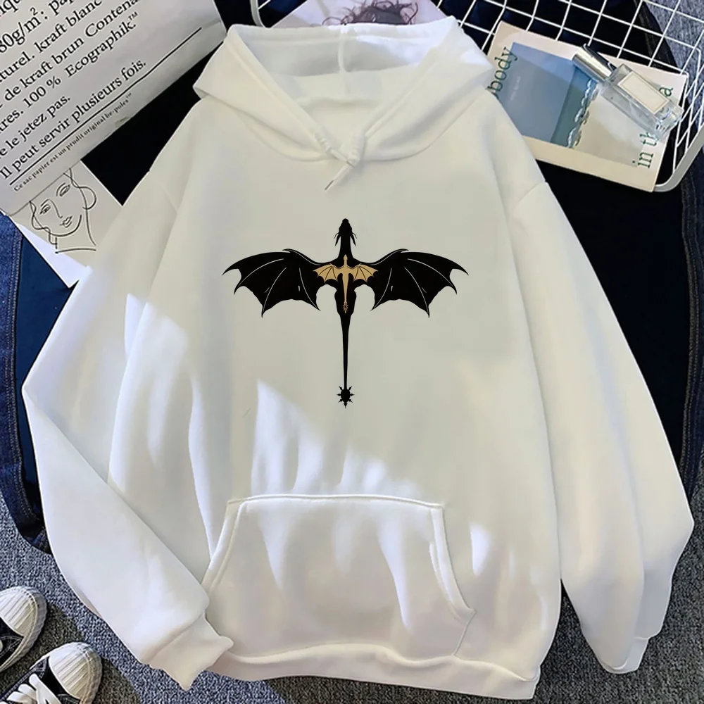 Fourth Wing hoodies women anime sweatshirt graphic 2000s hip hop cutecore pullover Aesthetic