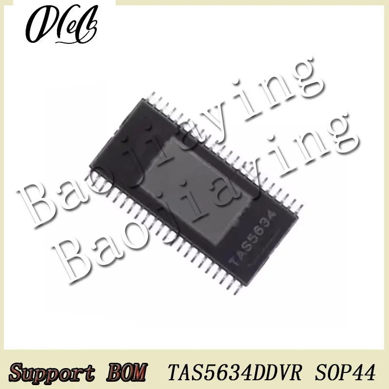 TAS5634DDVR MARK TAS5634 SOP44 IC Chip For Digital audio amplifier