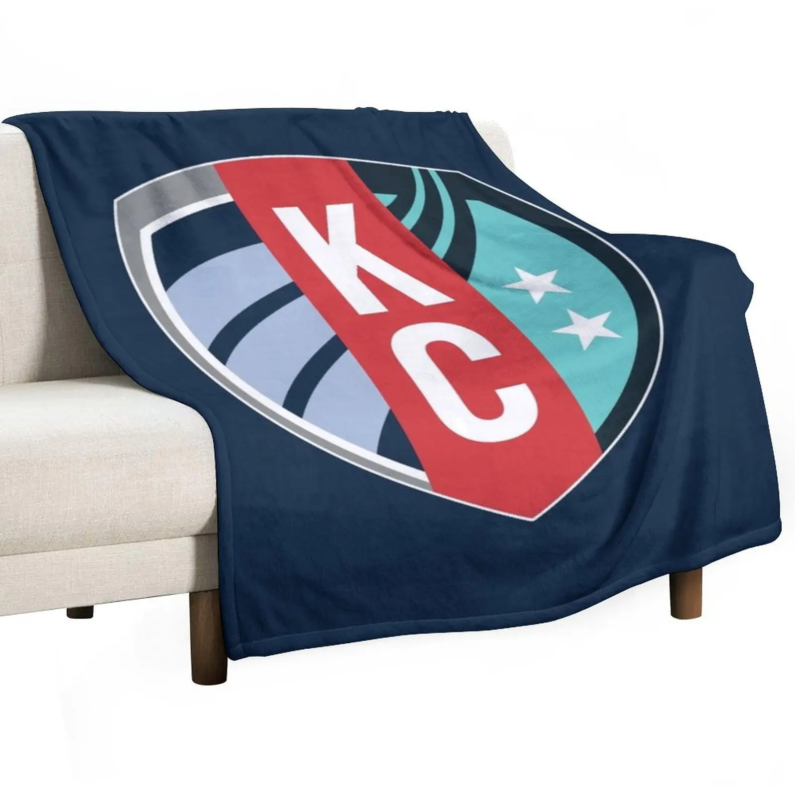 

Kansas City Soccer Throw Blanket Beach Furry Luxury Thicken Blankets