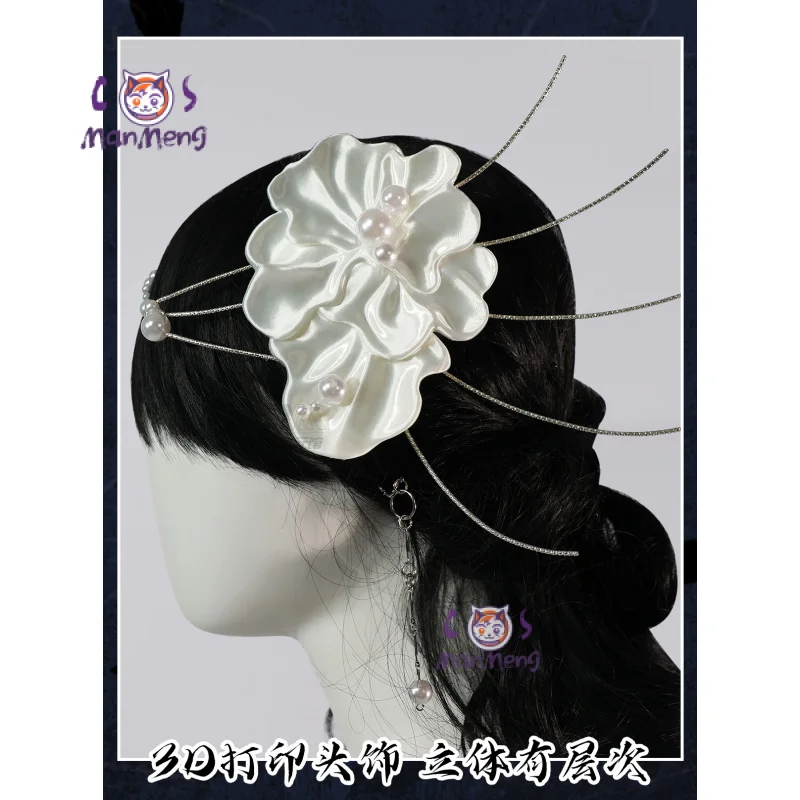 LL Cosplay Costume Game Path to Nowhere Dress Earrings Necklace Headwear Props Halloween Party Women's Sexy LL New Uniform view 6