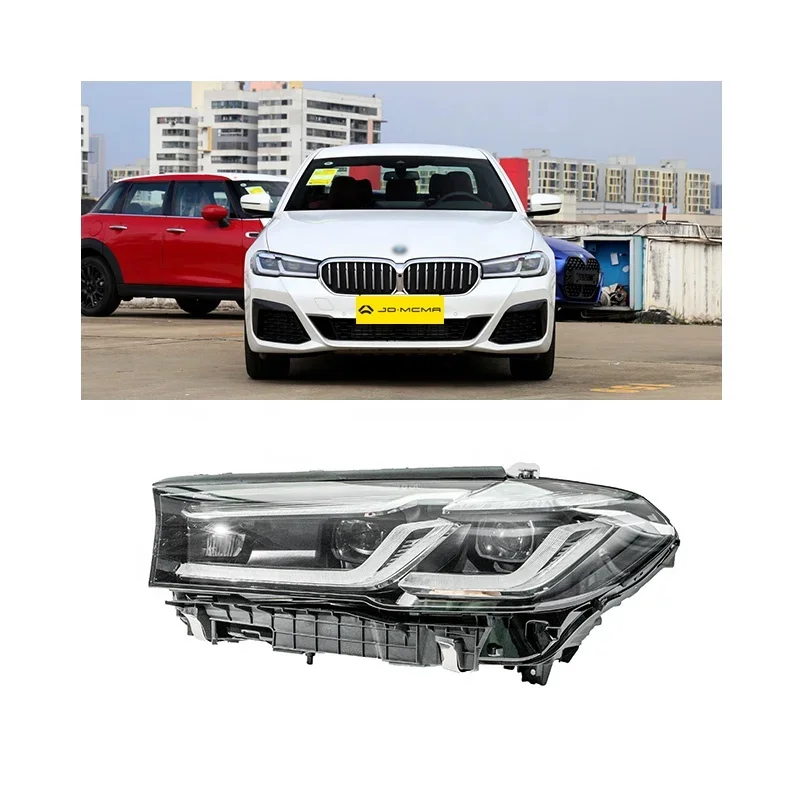 

JDMCMA Готовые к отправке светодиодные фары для светодиодных фар bmws 5 серии bmws G30 G38 2021 года 63119479273 63119479274