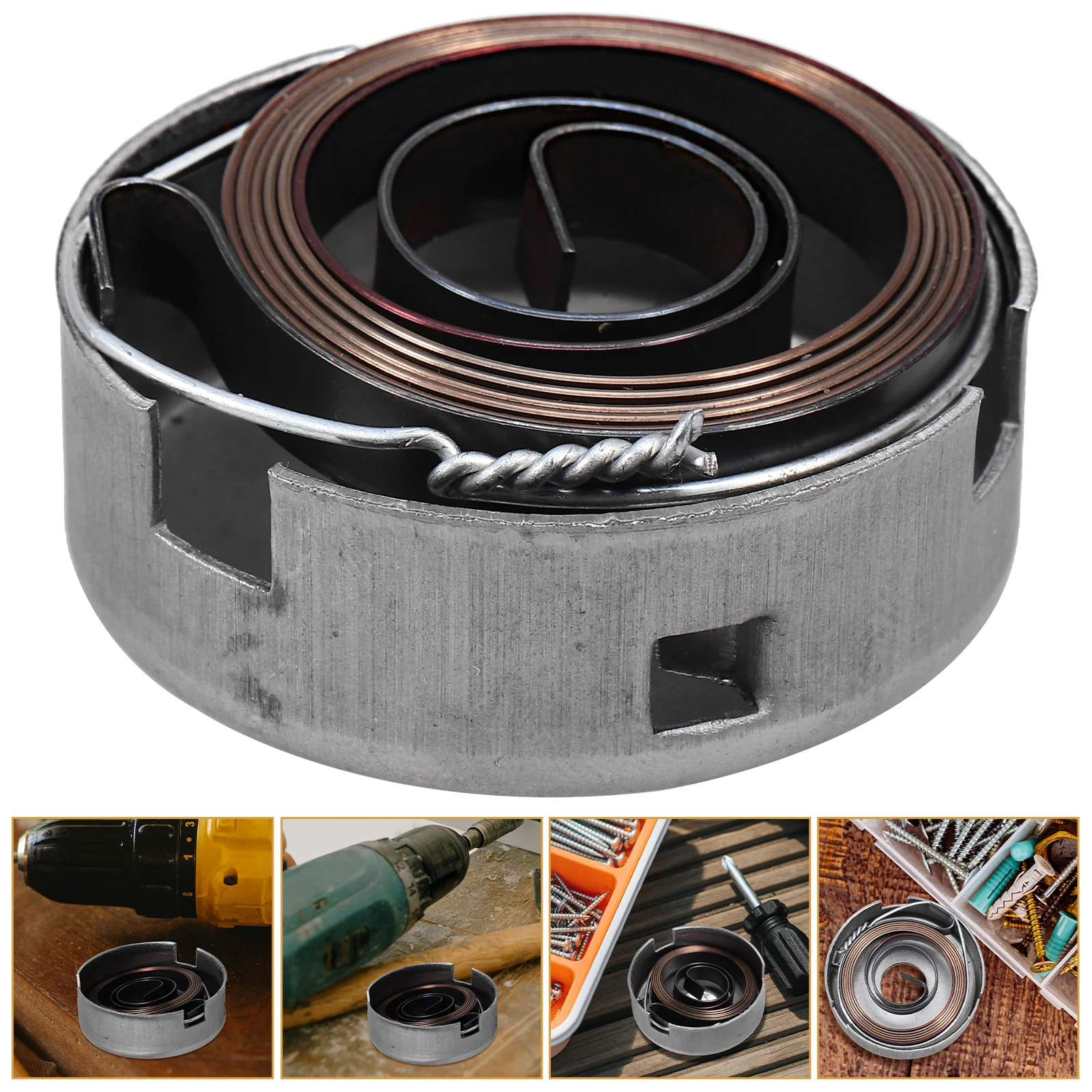

Drill Press Spring Sleeve Return Feed Coil Assembly Steel Quill Precision Dimension Reliable Elasticity Versatile