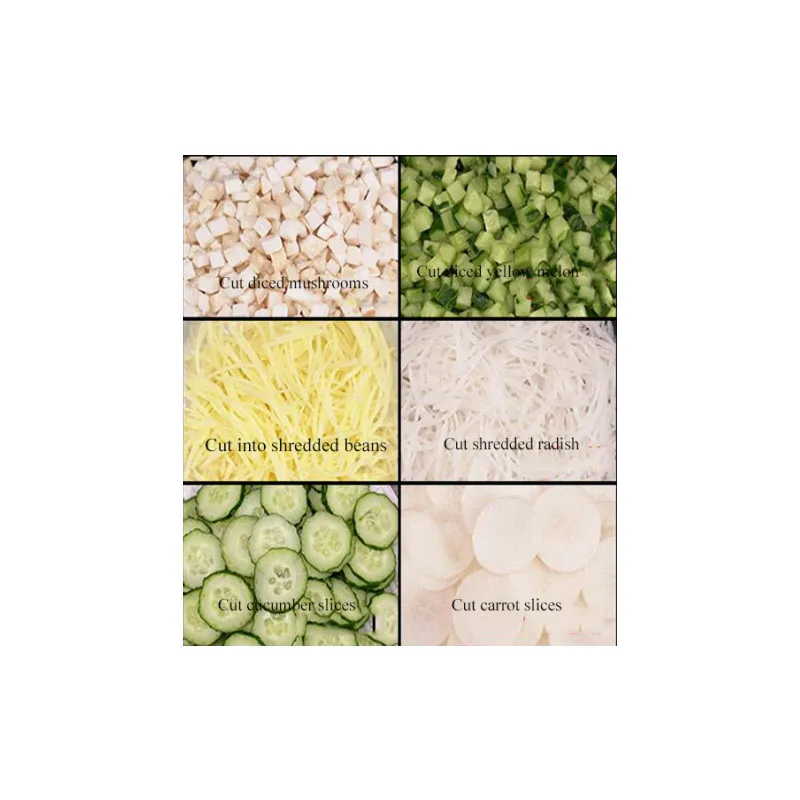 Food Shredder 110V 220V Vegetable Dicing Machine Carrot Potato Onion Granular Cube Cutting Machine