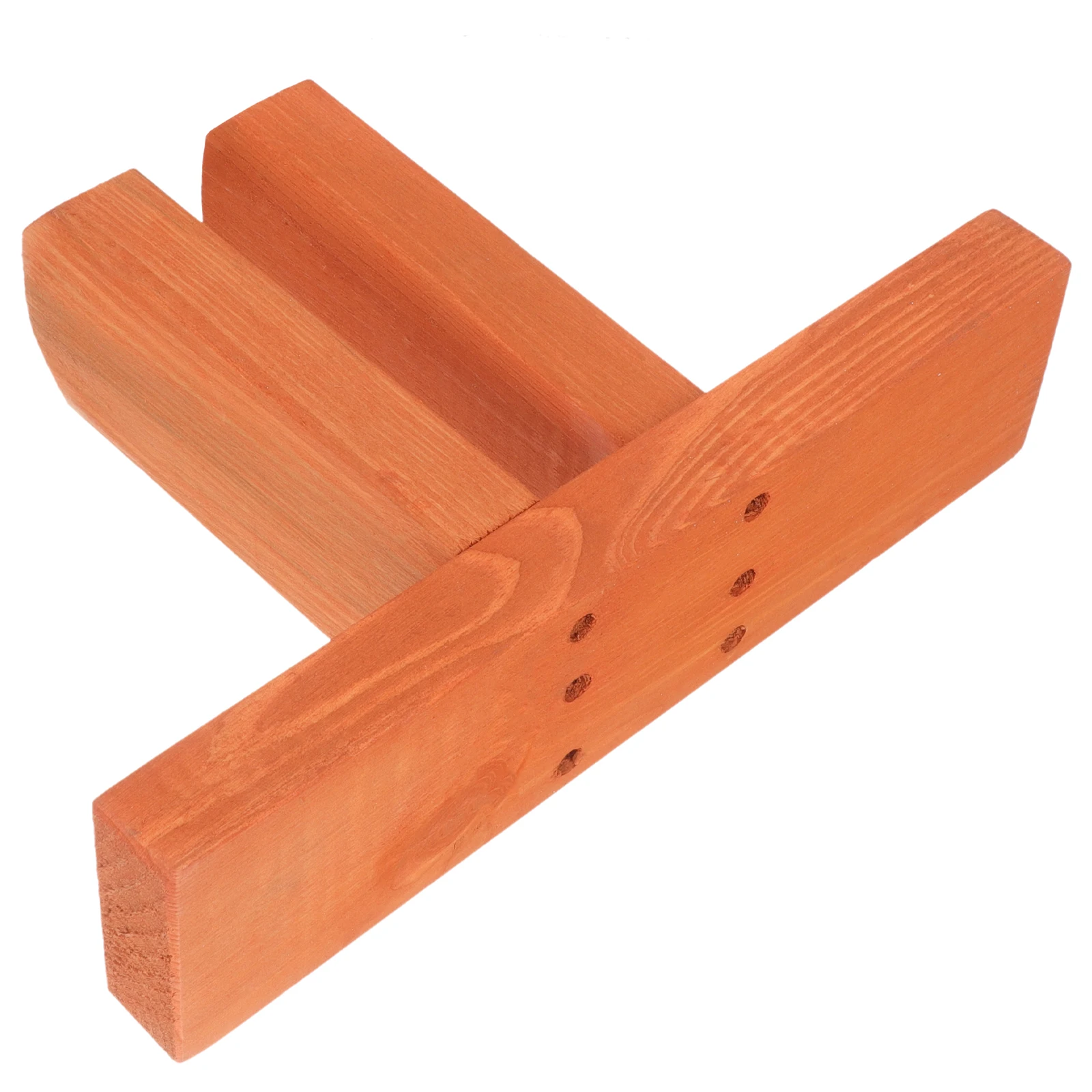 

Solid Wood Fence Garden Edging Border Base Supplies Durable Fence Feet Privacy Support Construction Small Grid Partition