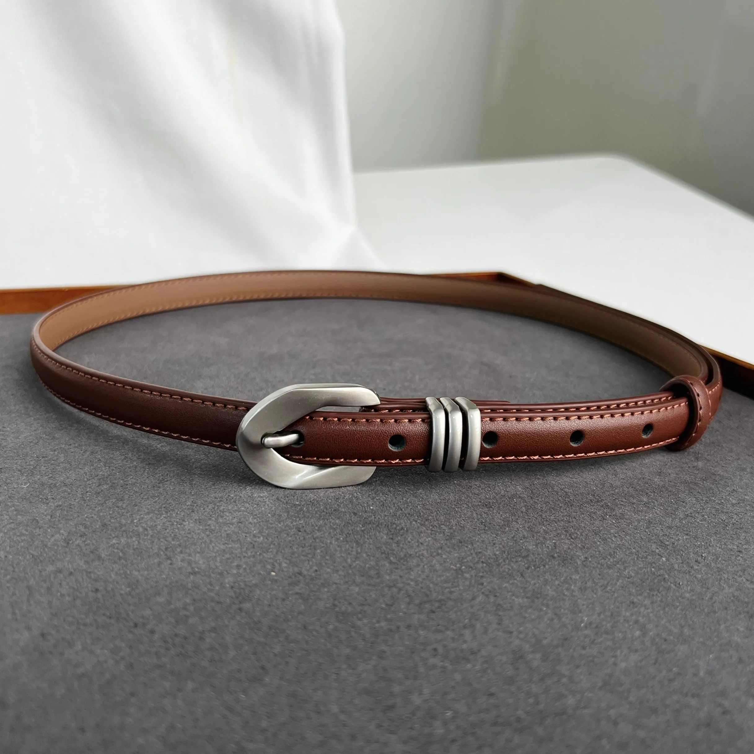 여성 패션 디자이너 빈티지 정품 가죽 코르셋 여성 Cummerbund 코트 허리띠 드레스 Decration 좁은 벨트 J759