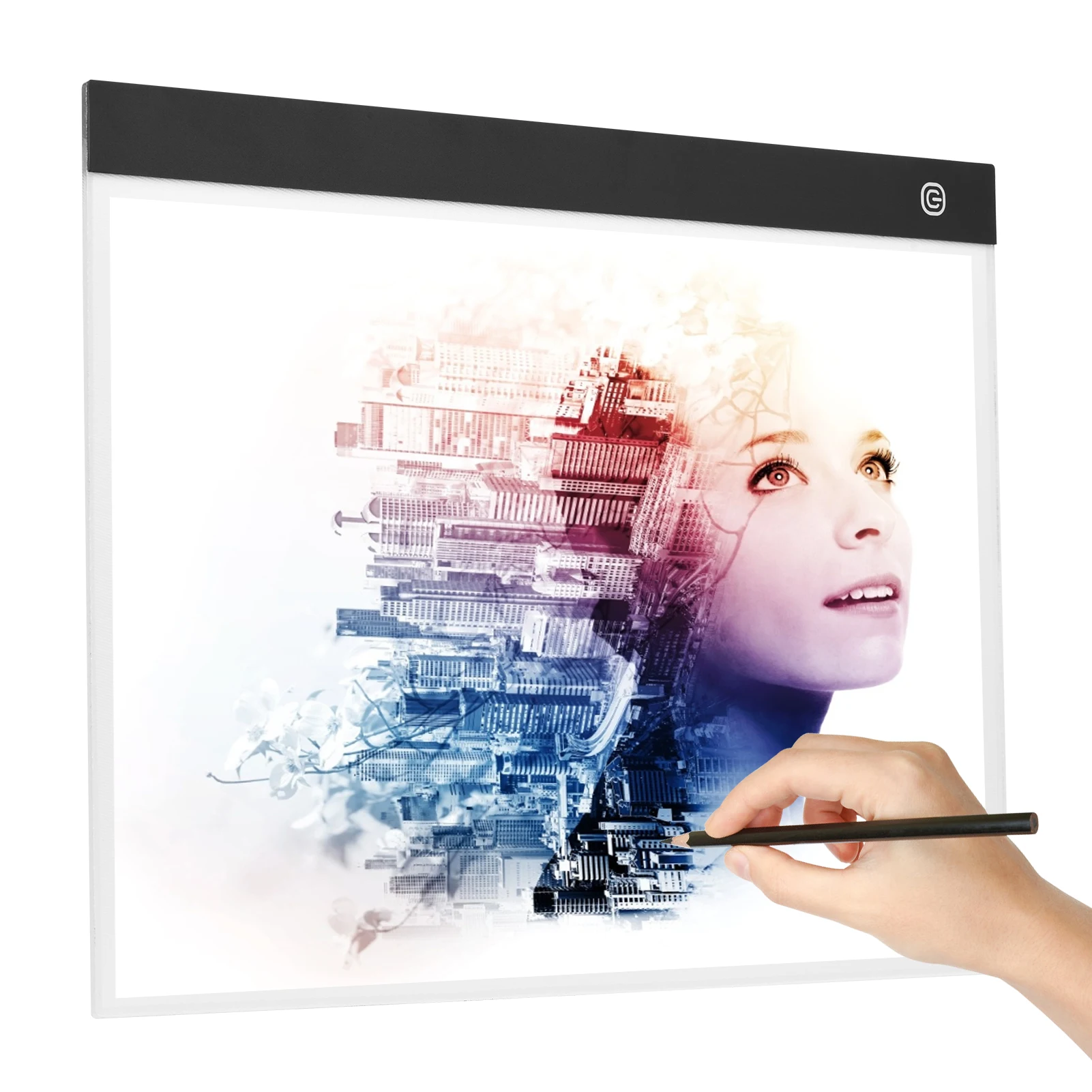 

A3 Copyboard USB Ultra-thin LED Light Pad Stepless Brightness Translucent Drawing Board for Artist Animation Sketching Architect