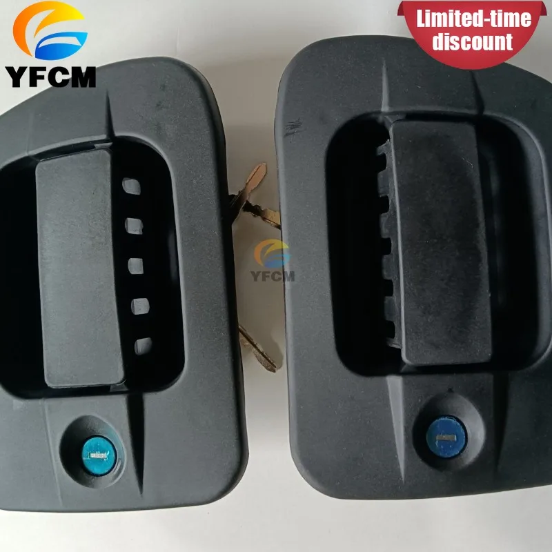 Door Handle Lock Cylinder Inner Handle for SAIC Hongyan Jiesi New King Kong Truck