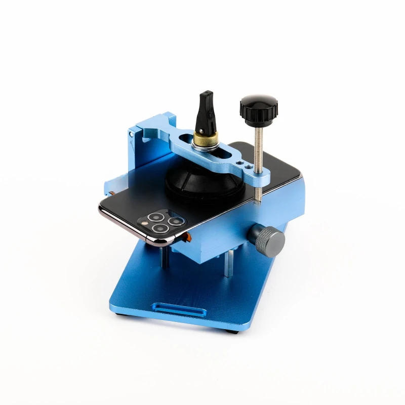 

Mobile phone repair four-in-one 360 rotating fixture screen side hanging, remove the back cover fixture