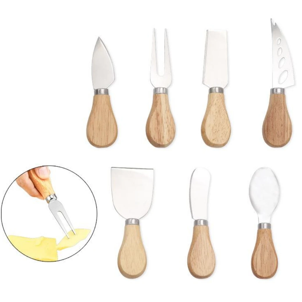 Stainless Steel Cheese Knife Butter Cutter Kitchen Baking Tool Cake Cream Spatula Scraper Breakfast Sandwich Slicer Jam Spreader