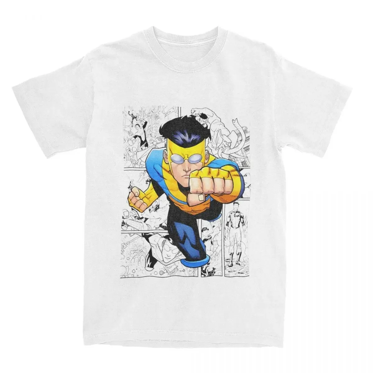 Hot Sale Invincible Mark Grayson Graphic Print T-Shirt Men Women Summer New Tee Cotton Casual Oversized streetwear fashion Top