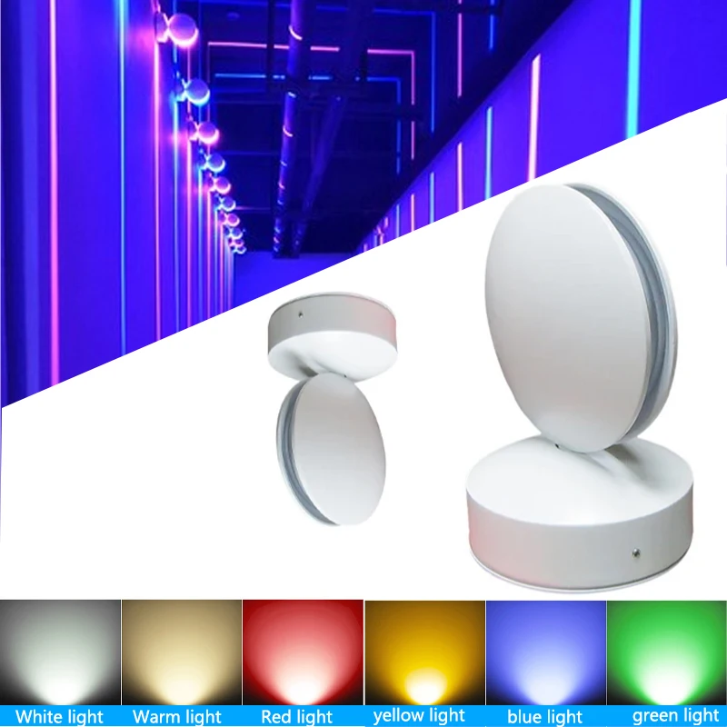 

Modern RGB LED ceiling light windowsill line color ceiling light Internet cafe secret room 360° luminous corridor aisle decorati