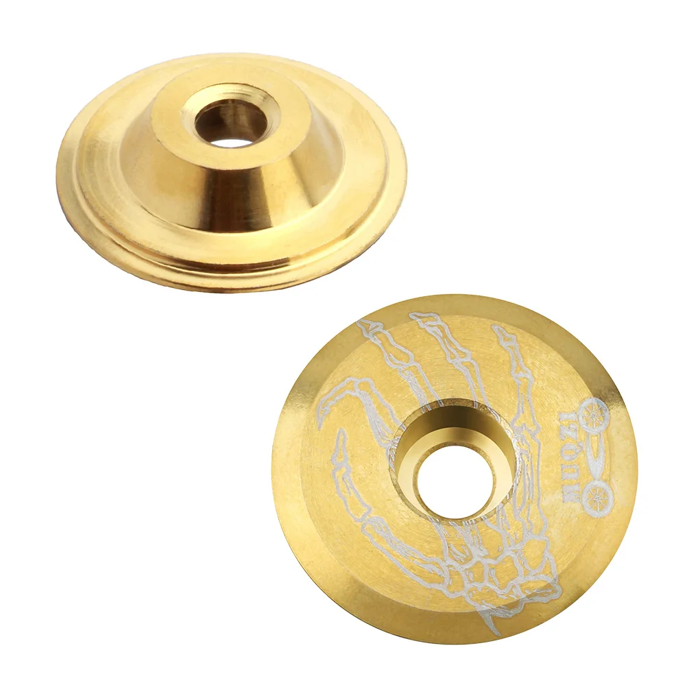 

Titanium Alloy 28.6Mm Bike Fork Bike Fork Cap Expander Bung Lightweight Road Bicycle Accessories Gold