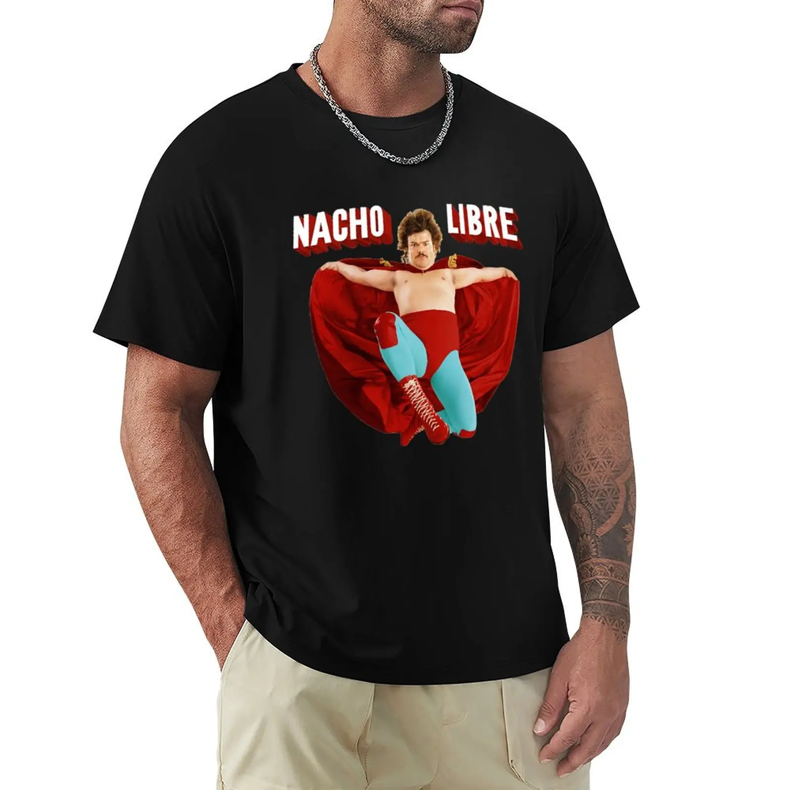 Nacho Libre T-Shirt man t shirts for men casual T-Shirt