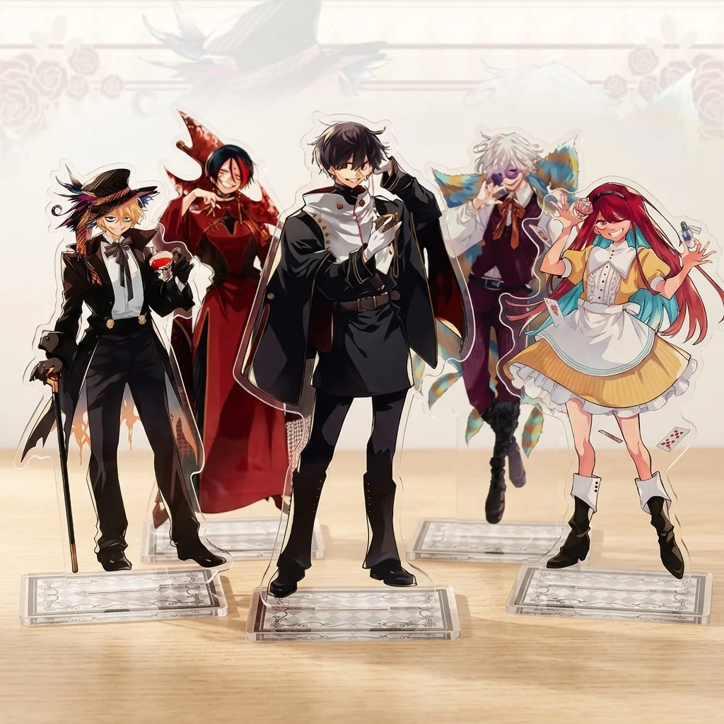 Rekkyou Sensen Great Powers Front Acrylic Stand, Battle Anime Boy Figure Standee, Limited Edition Desk Decor Keychain