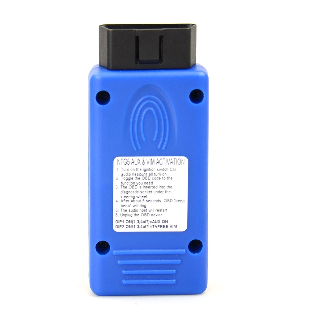 The newest For COMAND ONLINE NTG5 OBD AUX IN & VIM ACTIVATOR For Mercedes work for C/GLC/S/V CLASS W205 X253 W222 W447 NTG 5 AUX