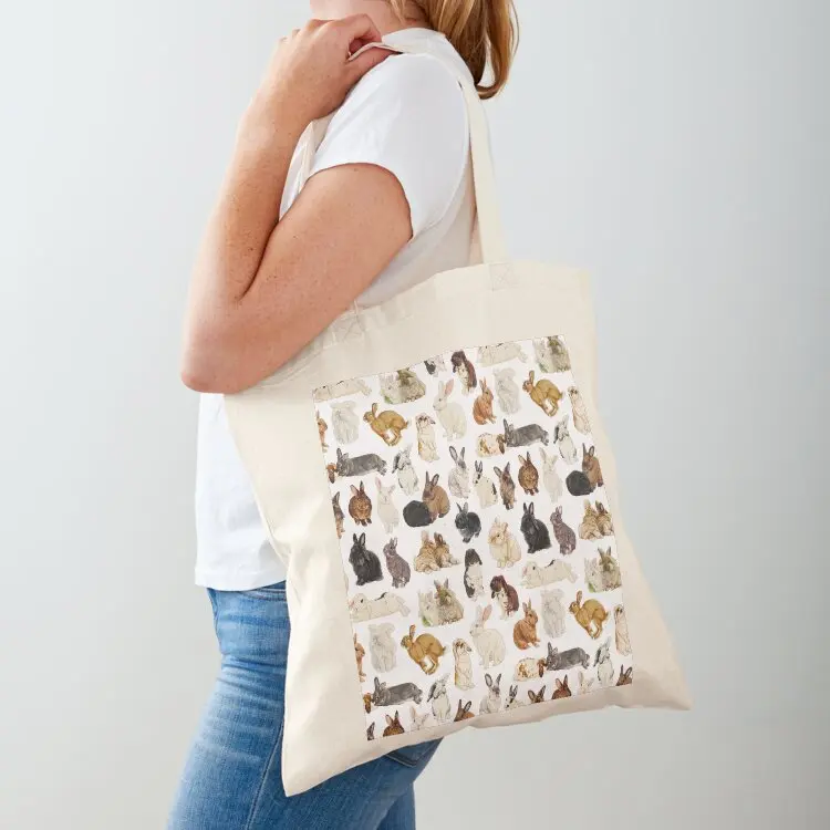

many many rabbits Tote Bag Women's tote bag shopper bags for women Women's bags sac pour femme