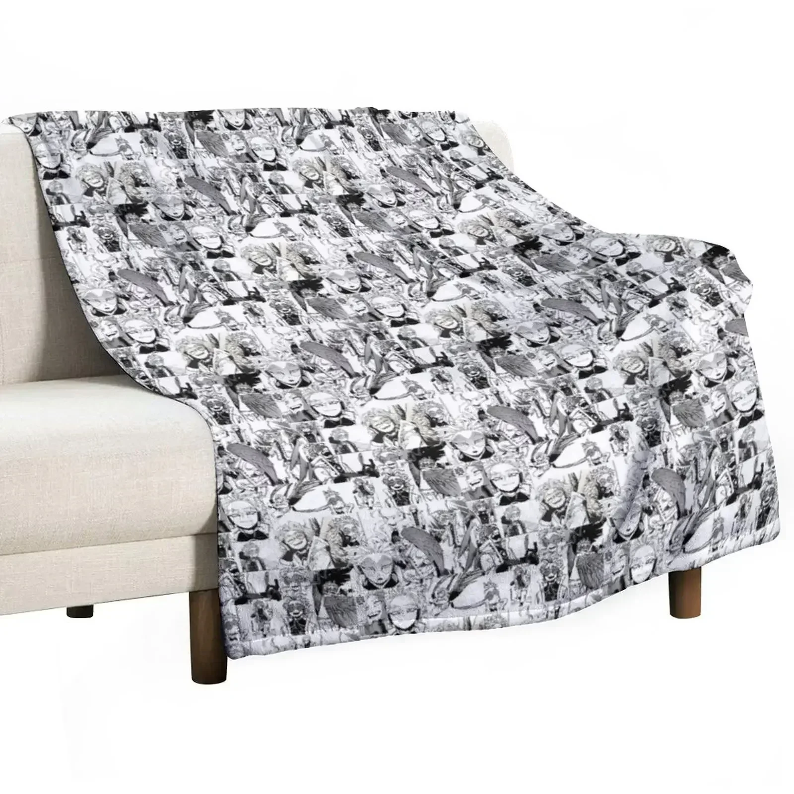 Hawks collage Throw Blanket Outdoor Soft Blanket for Picnic Beach Camping