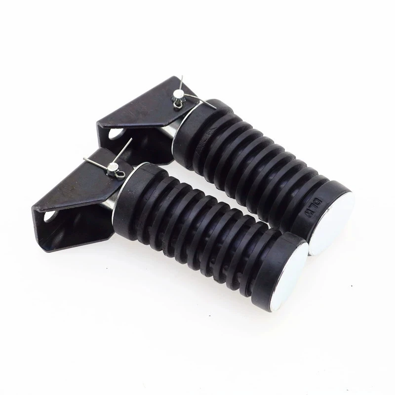 

Motorcycle Rear Footrest Foot Pegs Fit for Suzuki Haojue Lifan Dayun Qjmotor AX100 GN125H ZJ125 HJ125-8 Motorbike Foot Pedals