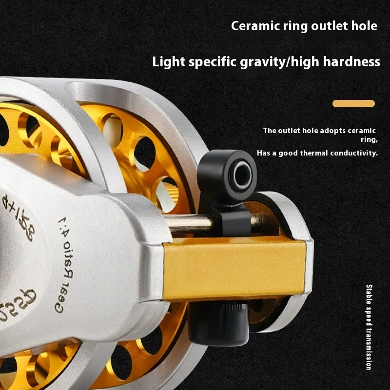 Vibranti carrete de pesca alta velocidad – descuelgue fácil - imagen 5