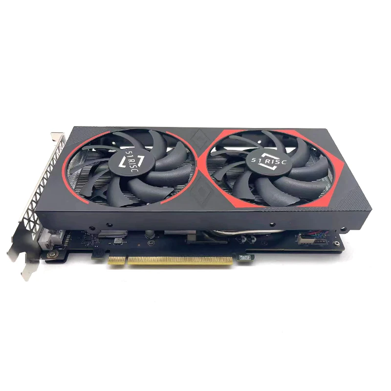 Sheli 51risc GTX1660Super 6ギガバイト1660Ti 6ギガバイトのゲームのビデオカードGTX1660 6ギガバイトのグラフィックスカードgpuデスクトップコンピュータゲーム1060