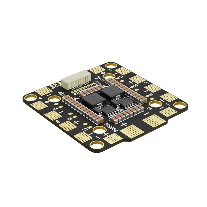 Aocoda-RC PDB600 Distribution Board, Double Pitch, Six Axis, Crossover, Fixed Wing, Ammeter