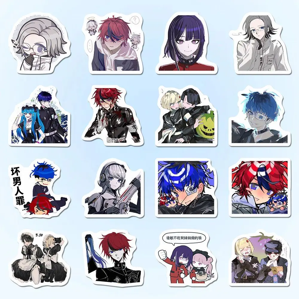 100 stks set Cartoon Schilderen Creatieve Sticker Mobiele Telefoon Decoratie COS Game HUNDREN LIJN Sumino Takumi Aotsuki Eito Gift Speelgoed