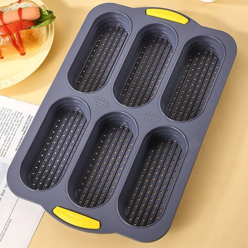 

Creative Baking Mould Tray 8 Grids Dishwasher Safe Silicone Cookie Mold DIY Large Capacity Bread Pastry Mold Baking Accessories