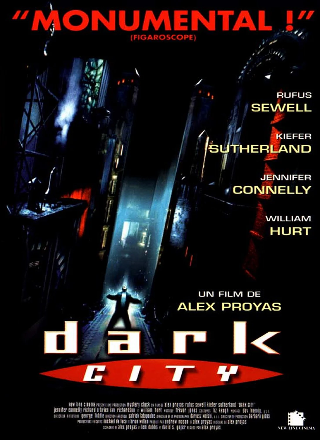 Film Dark City (1998) Poster Wall Art Home Interior Decor