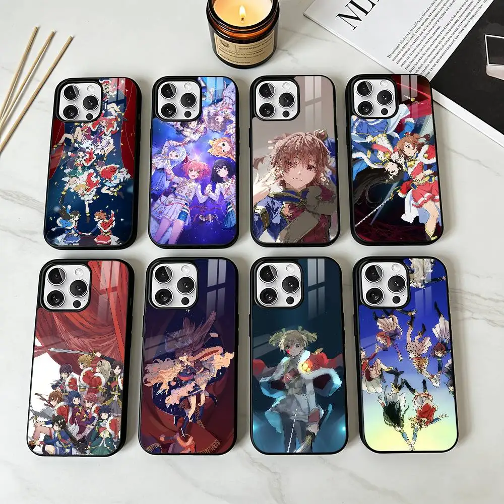 

R-Revue S-Starlight Anime Phone Case For iPhone17,16,15,14,13 Plus,Pro Max Magnetic For Magsafe Wireless Charging