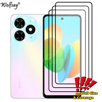 Full Cover Glue Screen Protector For Tecno Spark 20C Tempered Glass For Tecno Spark 20C Glass For Tecno Spark 20C Glass 6.6 inch