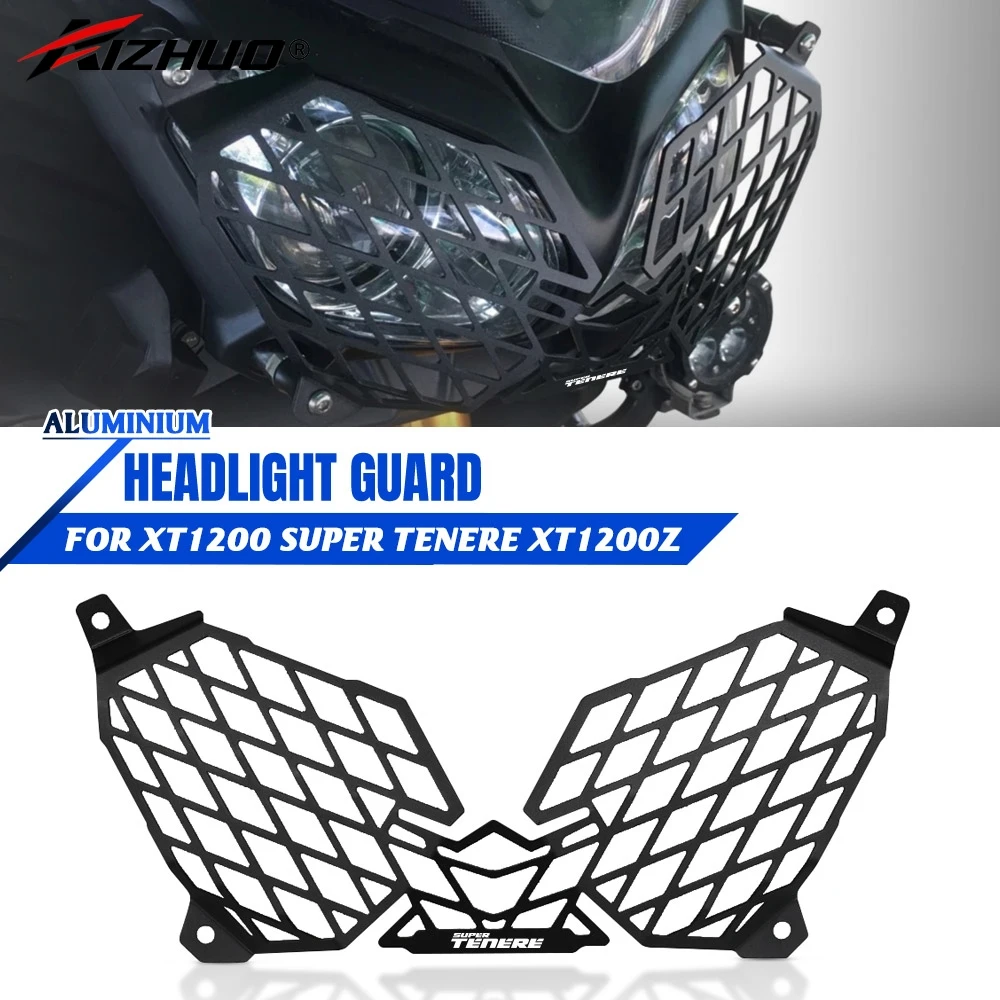 Motorcycle Headlight Headlamp Guard Protector Grill Cover Accessories For YAMAHA XTZ1200 Super Tenere 1200 XT1200Z 2010-2021