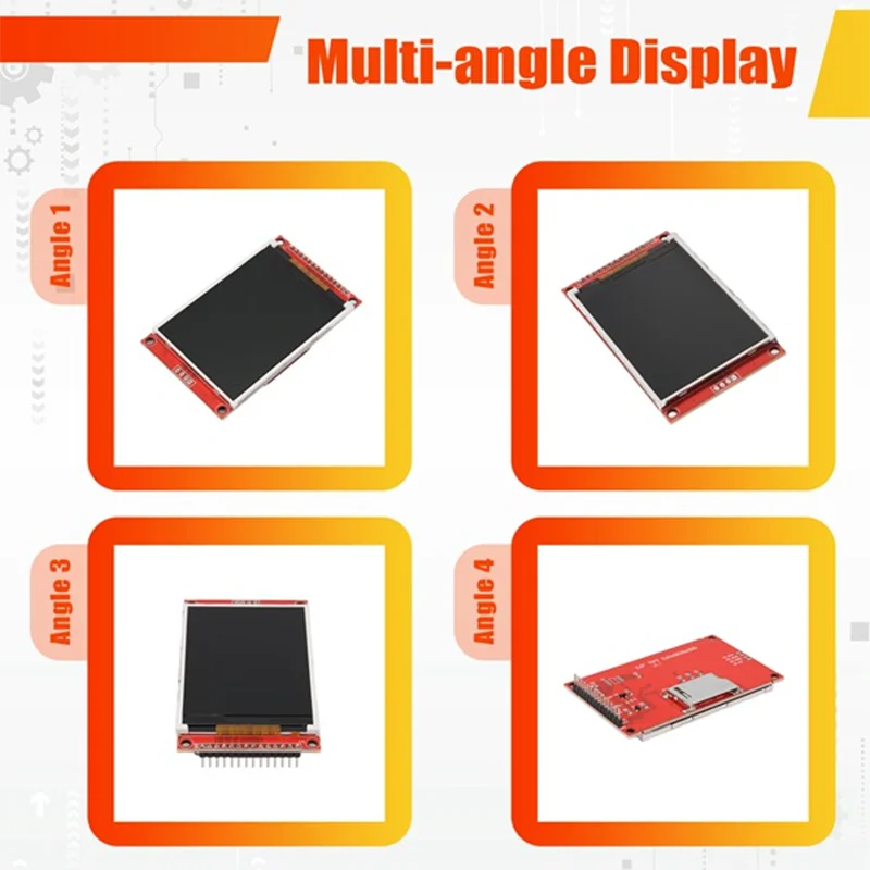 Fotografia 7: Módulo de Painel Touch Screen SPI TFT LCD 2.8 Polegadas 240x320 com Porta Serial - Display Serial SPI de 2.8 Polegadas (Sem Caneta Touch)