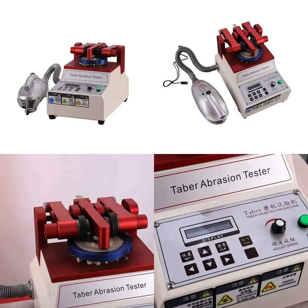 

2026 Hot Item Fabric Rotary Abrasion Tester Taber Abrasion Tester Testing Equipment