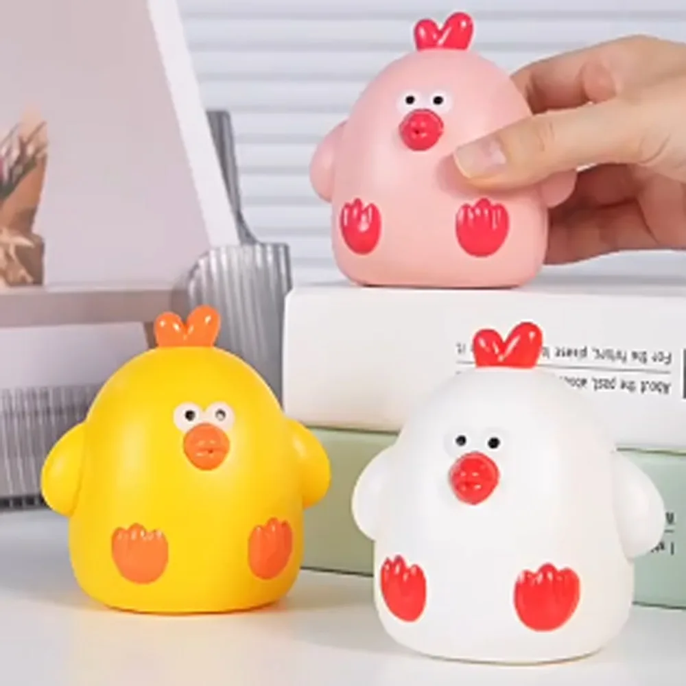 Jouet de douche poulet jaune, gicleur d'eau, Anime drôle, jouets de bain pour bébé, pulvérisation d'eau, jouets d'eau de natation pour animaux, été