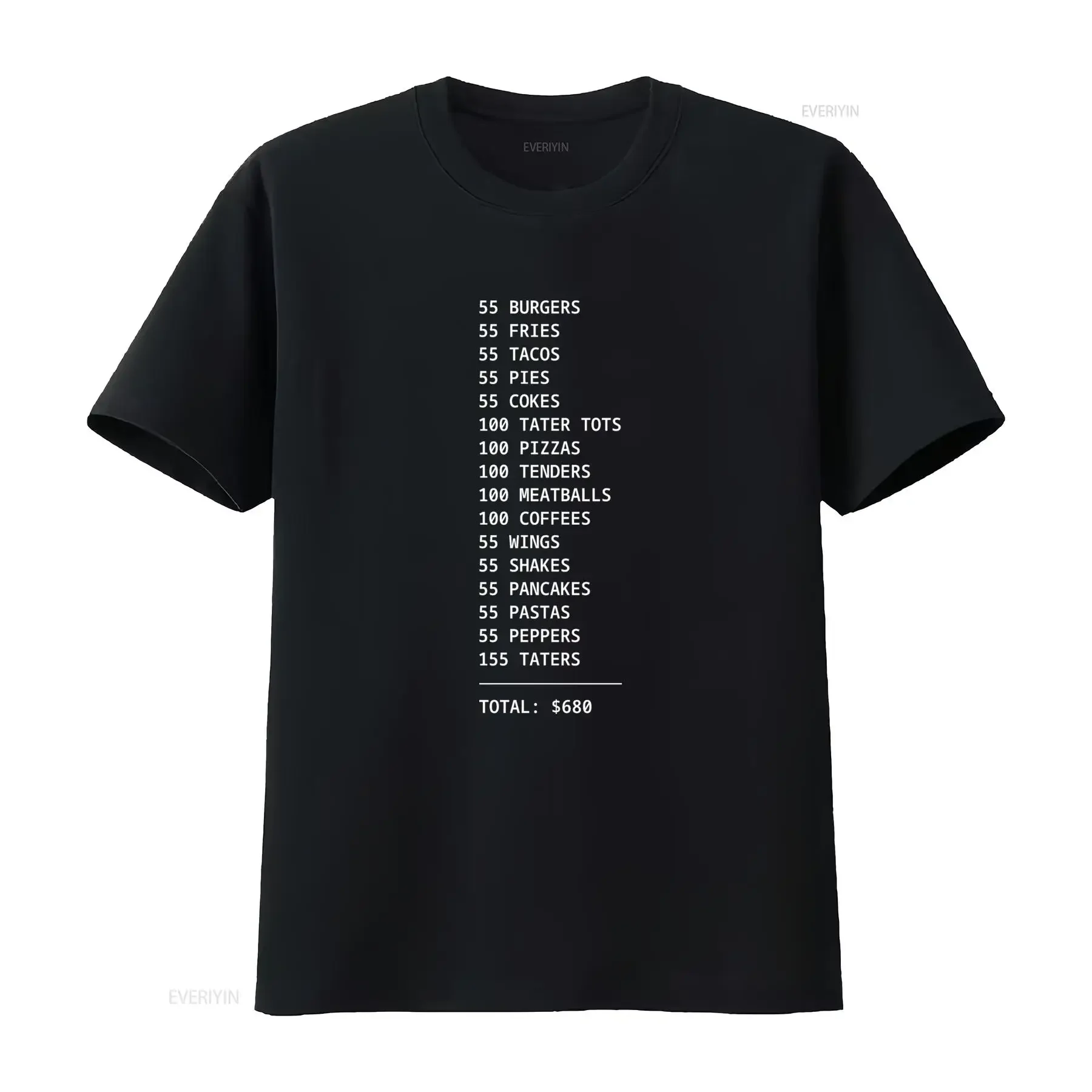 Funny 55 Burgers Fries T Shirt Dank Meme Perfect for Fans of I Think You Should Leave Show vintage Washed fashion graphic