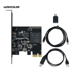 Wishcolor DMA Board Direct Memory Access Board DMA PCIE Card Supporting DMA Software for Lurker Studio