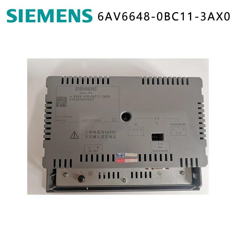 Imagem -02 - Siemens Hmi Inteligente Polegadas 6av66480bc113ax0 Produto Testado